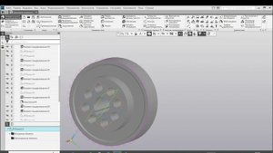 КОМПАС-3D v21, чертеж эскиза зуба зубчатого ремня