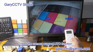 How to Use CCTV Camera OSD Menu Remote Control UTC Controller - GaryCCTV