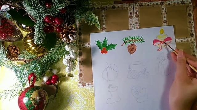 Идеи для лд!Новогоднее оформление на неделю!