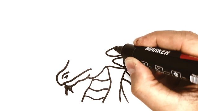 [WOW] How to draw a Dragon. Dragon drawing | Как нарисовать дракона смотреть онлайн
