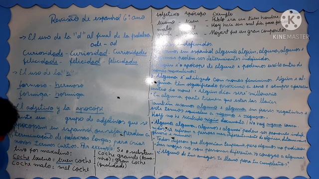 Prof. Angelo - Espanhol - 6° ano. Revisión III e IV unidad. смотреть онлайн