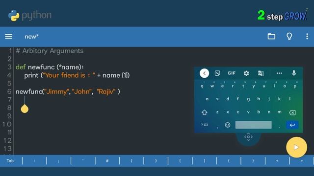 Function in Python | #function Arguments | python |