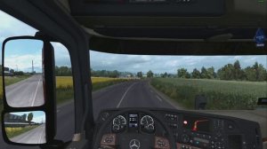 ETS2 1.35 Open Beta Mercedes Actros MP4  Nantes - Bourges