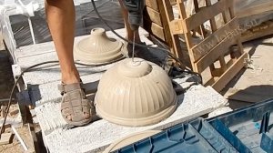 Технология изготовления бетонных вазонов и уличных цветников. Открой своё производство.