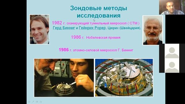 Video 2 Зондовые методы исследования материалов  СТМ