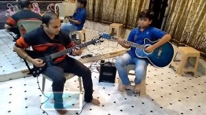 Sanam Re Sanam Re cover song on Guitar by Ravi and Maharshi
