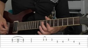 METALLICA - THE UNFORGIVEN СОЛО ПОЛНЫЙ РАЗБОР часть1