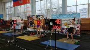 Гиревой спорт. Грибанова Ирина 24кг дебют, выполнение норматива КМС