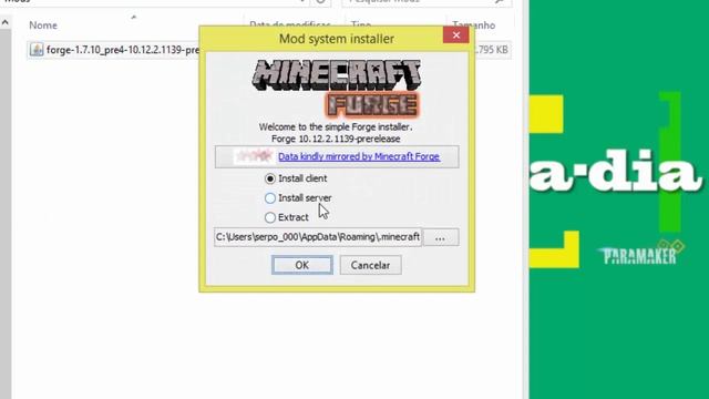 Como instalar o Minecraft Forge para 1.7.10/1.7.9/1.7.5/1.7.4/1.7.2 смотреть онлайн