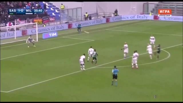 Сассуоло - Милан 2-0 (6 марта 2016 г, Чемпионат Италии)
