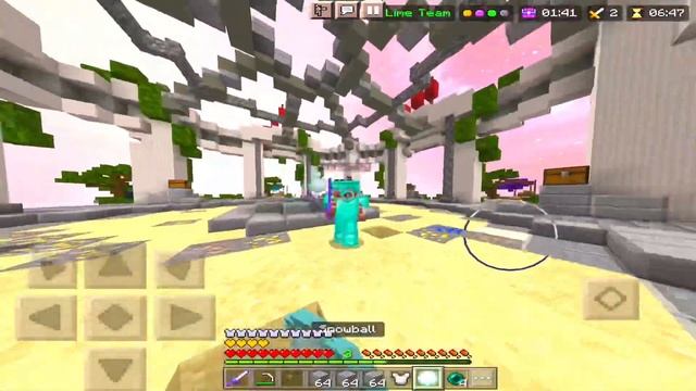 Snowball & Bow Combo’s // MCPE Hive Skywars // 1.16 PvP Combotage смотреть онлайн