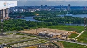 Строительство футбольной базы «Спартака»