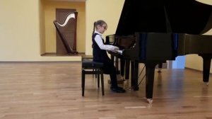 А. Лешгорн. Этюд соч. 65 № 40 ре минор. Исполняет Домнова Мария