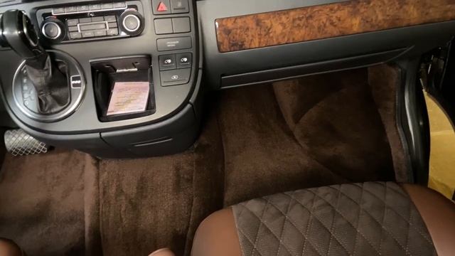 Коврики из высокого премиального ворса в Volkswagen Multivan в цвет салона [КОВРИКИ В АВТО 2022]