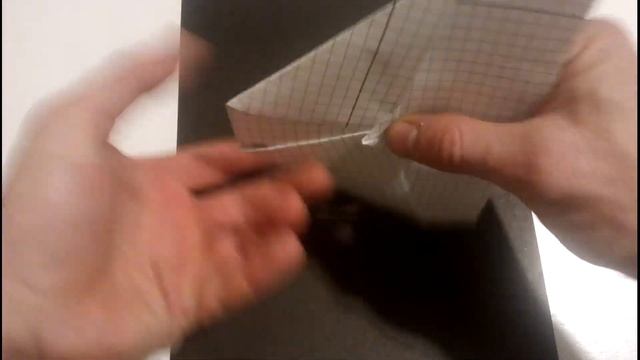 Оригами простой самолетик  из бумаги
