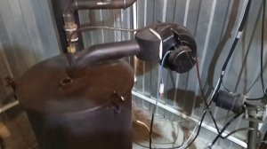 Котёл на отработке для цеха. Обзор, монтаж, группа безопасности