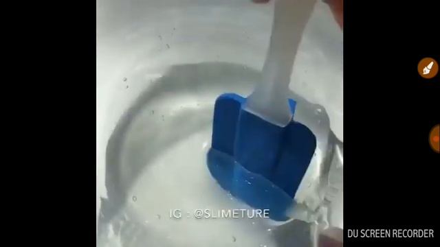 Как сделать прозрачный слайм? ♡Instagram slime♡ смотреть онлайн