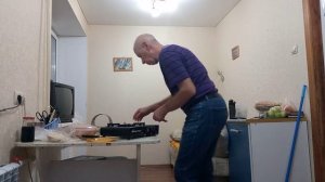 Испытания газовой плиты и баллона.