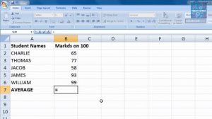 Average Function In Excel | Learn Excel Formulas | Excel Tutorials For Beginners