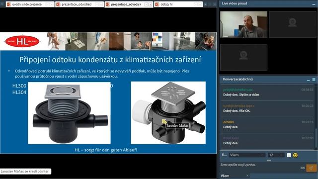 webinář Odvádění kondenzátů z klimatizačních zařízení, fancoilů apod. - Odtoky HL 30.3.2017 смотреть онлайн