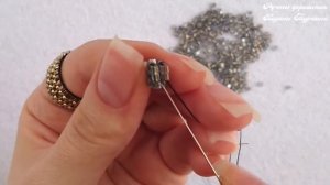 ЖГУТЫ Б̲е̲з̲ ̲К̲р̲ю̲ч̲к̲а̲  ◈ Плетем Стильные ЧОКЕРЫ ◈ Прямой жгут ндебеле на 6 бисерин