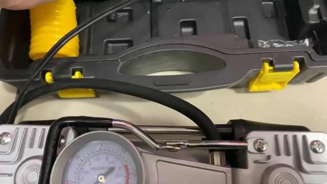 Автомобильный компрессор 2-х ￼поршневой смотреть онлайн