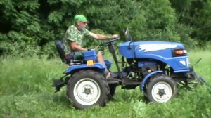 Покатушки))) Гарден-Скаут+роторная косилка.