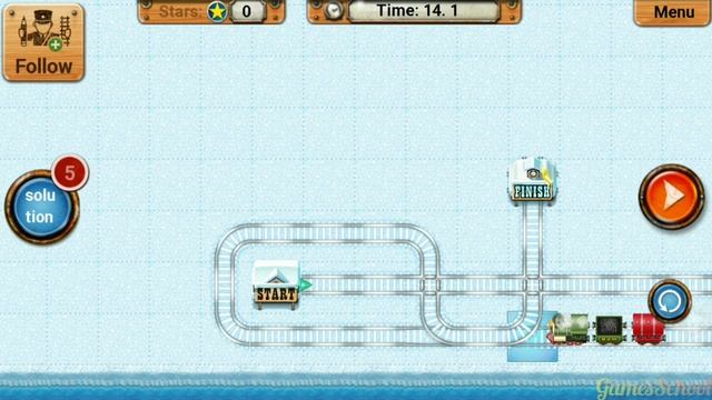 Train Track Maze - Train Game - Android Gameplay #1476 смотреть онлайн