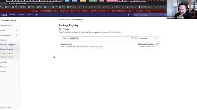 Configure/Package stages collaboration for the Terraform registry implementation смотреть онлайн