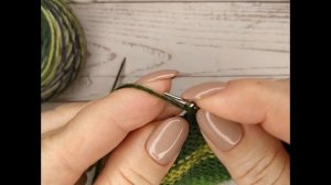 МК вязаные носки.Пятка - бумеранг с клином подъёма. Часть 2