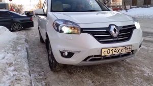 ДХО для Renault Koleos 2011-16. Ходовые огни Рено Колеос. МирДХО