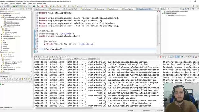 Aprendendo java com spring.io - JPA 3 - Criando a Controller смотреть онлайн