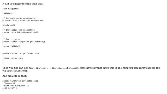 Singleton using enum (3 Solutions!!) смотреть онлайн