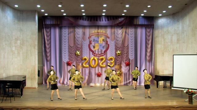 "Регулировщицы" Хореографическая композиция