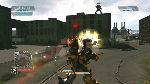 Transformers Revenge of the Fallen - Xbox 360 PS3 Gameplay Playthrough - Autobot PART 6 смотреть онлайн