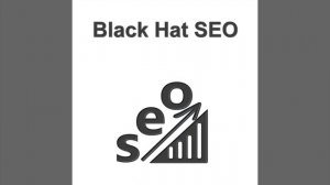 Black Hat Seo