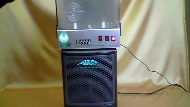 Демонстрация технологии : очиститель воздуха EcoQuest Fresh Air ActivTek AP3000 Living Proof смотреть онлайн