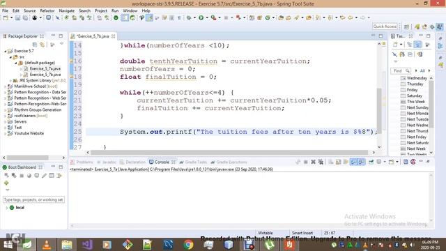 Introduction To Java Programming   Exercise 5 7b