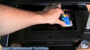 How to Change Ink Cartridges with a Epson Stylus SX115