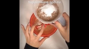 Кекс без яиц в силиконовой форме "Сердце" Tupperware-spb.ru