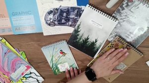 1.Выбор листов для рисования .