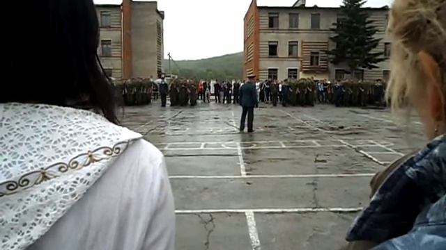 Военная присяга.,Прим.край..пос.Барабаш