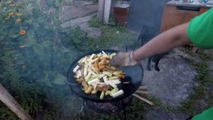 Курица с овощами на садже / круче чем на гриле