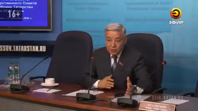 Фарид Мухаметшин: «Год был непростым, но для Татарстана успешным» смотреть онлайн