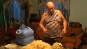 #батя шинкует #капусту или как засолить капусту на зиму