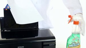 Чистка ролика подачи бумаги на принтере Epson