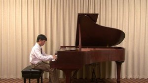 Clementi, Etude in B flat major, No 11, by Xianzhi Lei, age 11