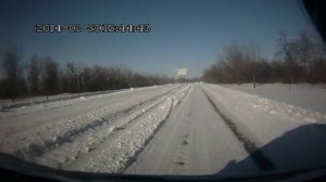 Трасса Мариуполь-Донецк ЗАМЕТЕНА СНЕГОМ..