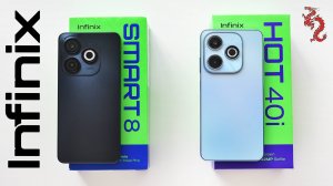 ВЗРОСЛЫЙ обзор INFINIX HOT40i и SMART 8 // Парочка бодрых ультрабюджетников
