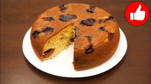 ПИРОГ НА СКОРУЮ РУКУ, ВКУСНЕЕ ПИРОГА СО СЛИВАМИ В МУЛЬТИВАРКЕ НЕ ЕЛА! КАК ПРИГОТОВИТЬ ВЫПЕЧКУ?